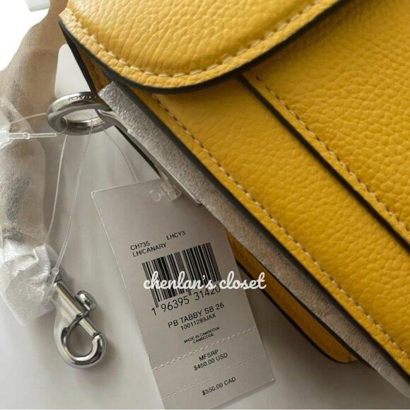 🌸NeW! $450 Coach Tabby Shoulder Bag 26 - Picture 12 of 14